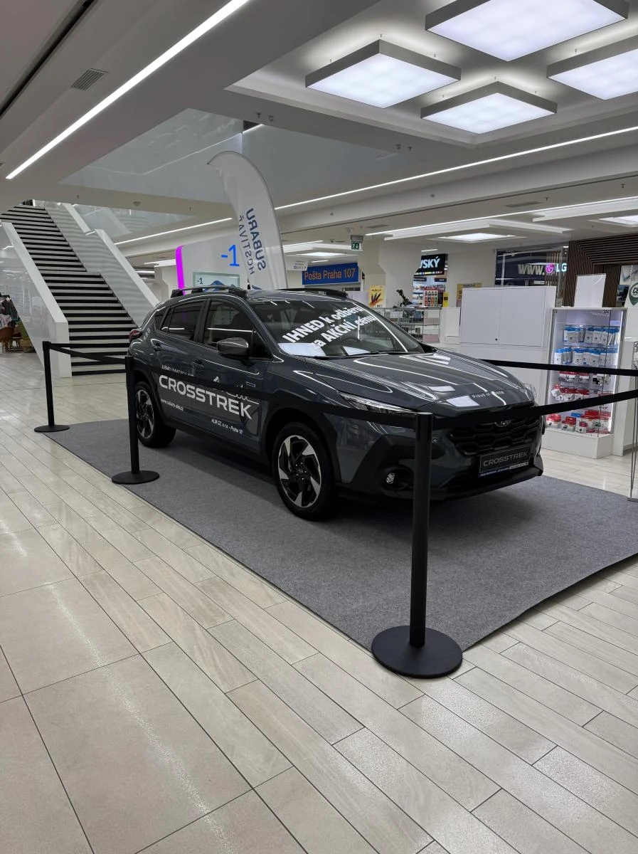 Byli jsme blíž vám – s vozidlem Subaru přímo v OC Vivo! Hostivař 🚗